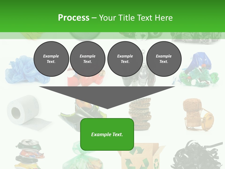 Recycle Cardboard Refuse PowerPoint Template