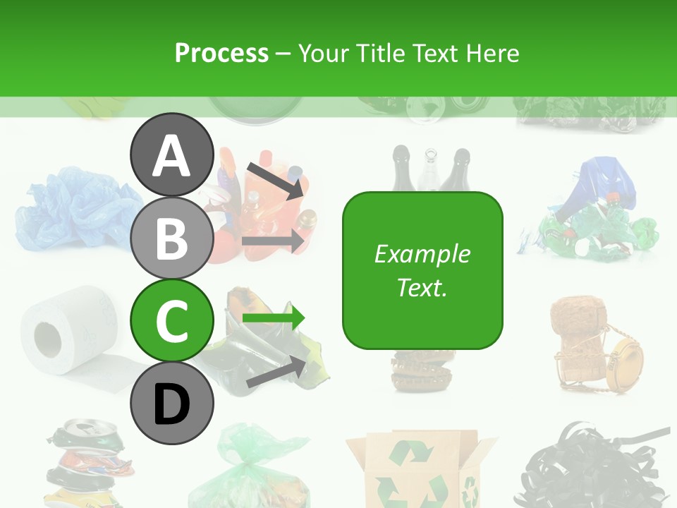Recycle Cardboard Refuse PowerPoint Template