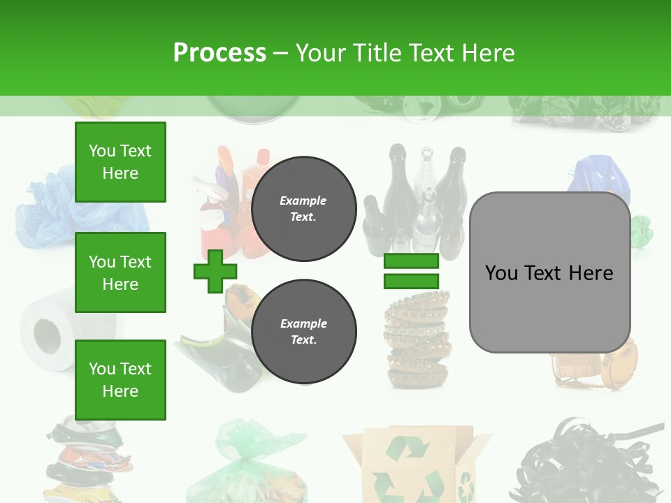 Recycle Cardboard Refuse PowerPoint Template