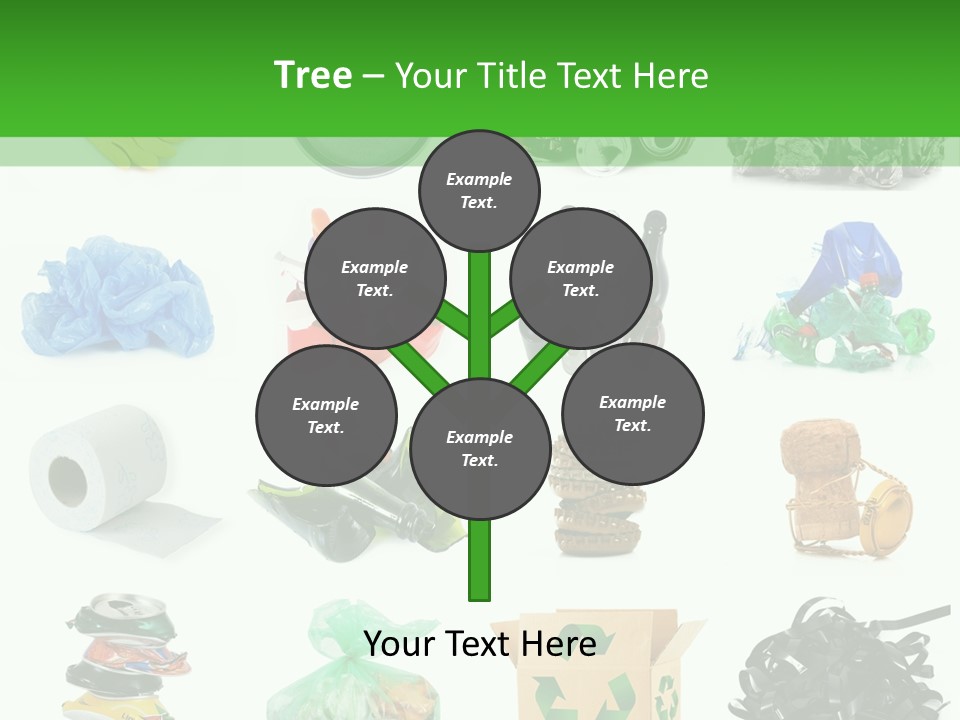 Recycle Cardboard Refuse PowerPoint Template