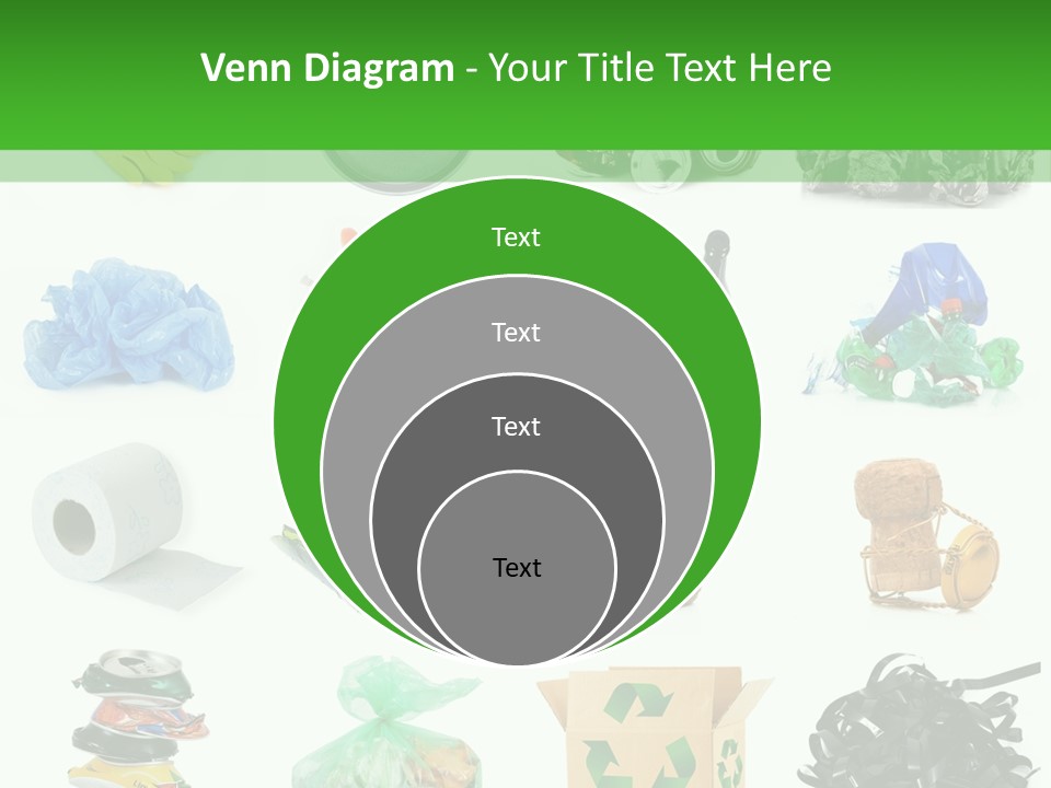 Recycle Cardboard Refuse PowerPoint Template