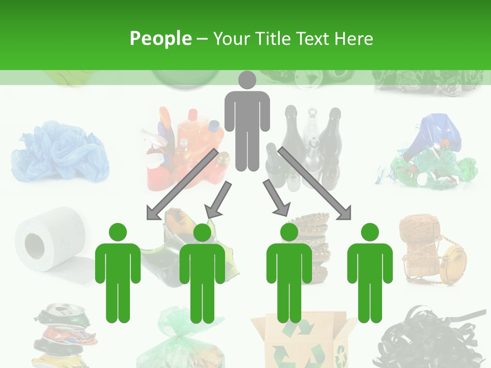 Recycle Cardboard Refuse PowerPoint Template
