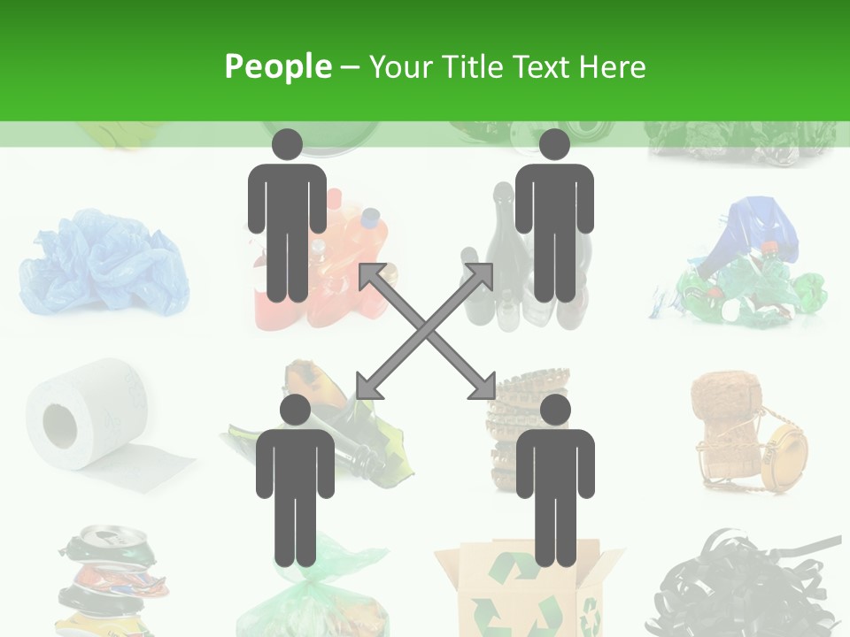 Recycle Cardboard Refuse PowerPoint Template