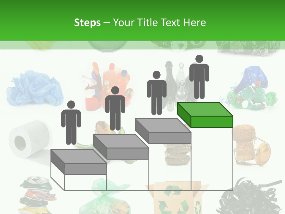 Recycle Cardboard Refuse PowerPoint Template