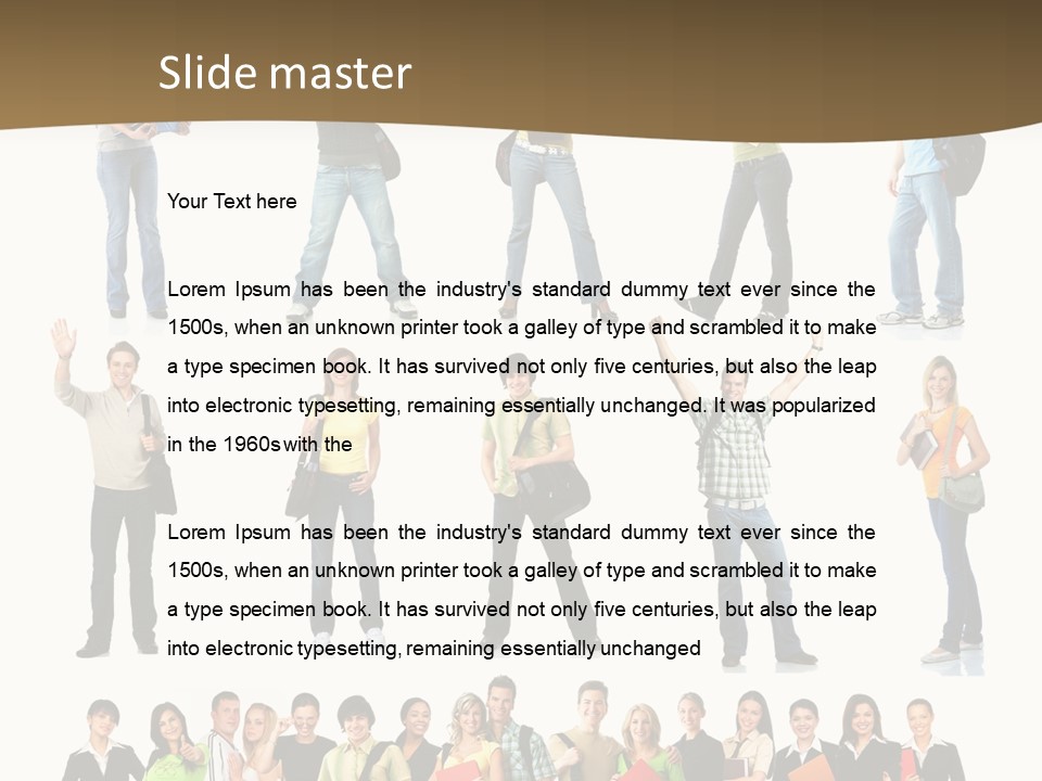 Student White Education PowerPoint Template
