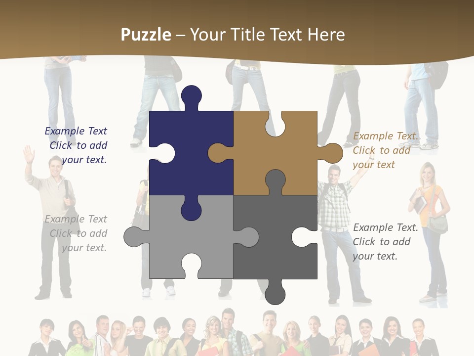 Student White Education PowerPoint Template