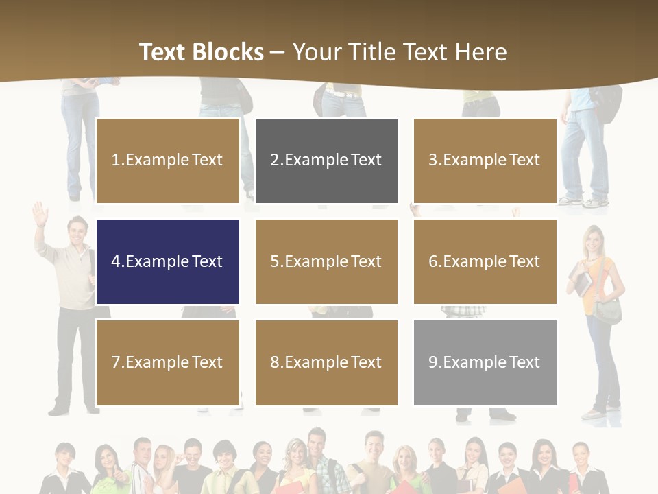 Student White Education PowerPoint Template