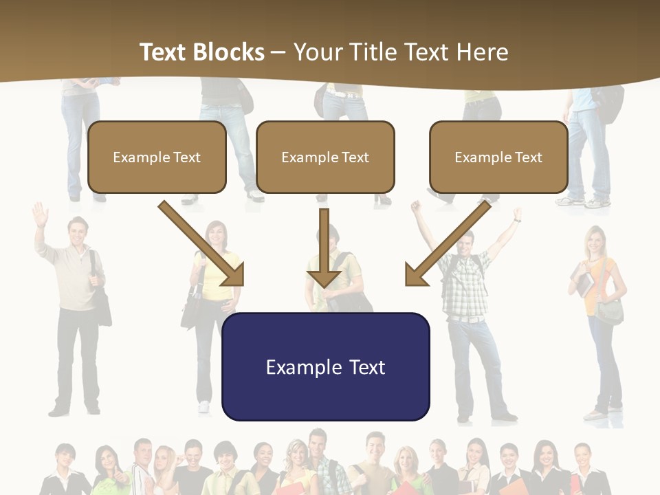 Student White Education PowerPoint Template