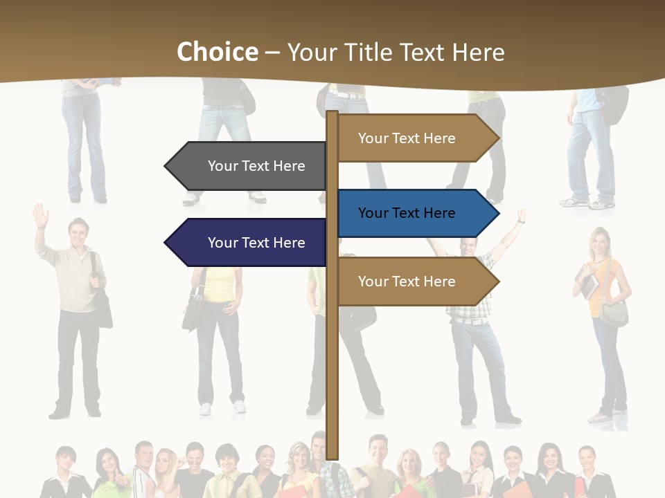 Student White Education PowerPoint Template