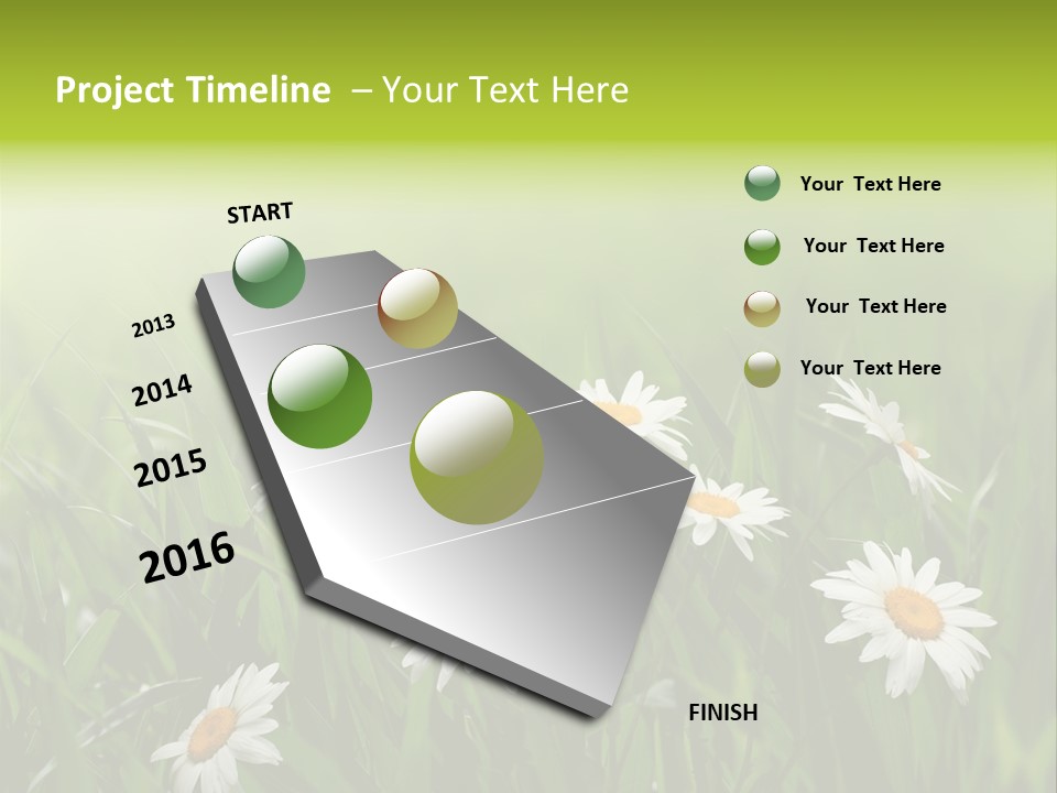 Daisy Beauty Herbal PowerPoint Template