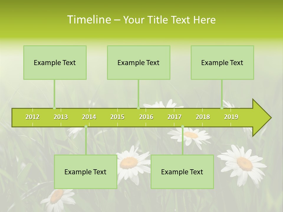 Daisy Beauty Herbal PowerPoint Template