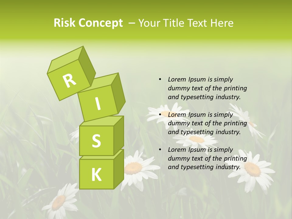 Daisy Beauty Herbal PowerPoint Template