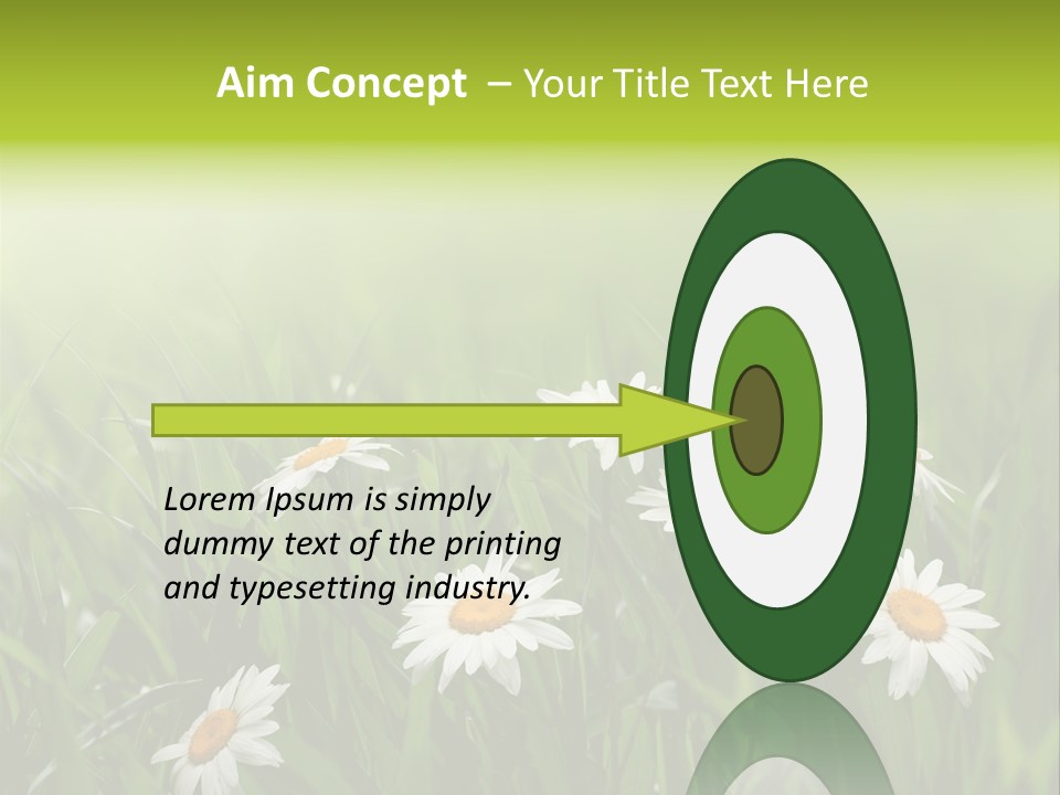 Daisy Beauty Herbal PowerPoint Template