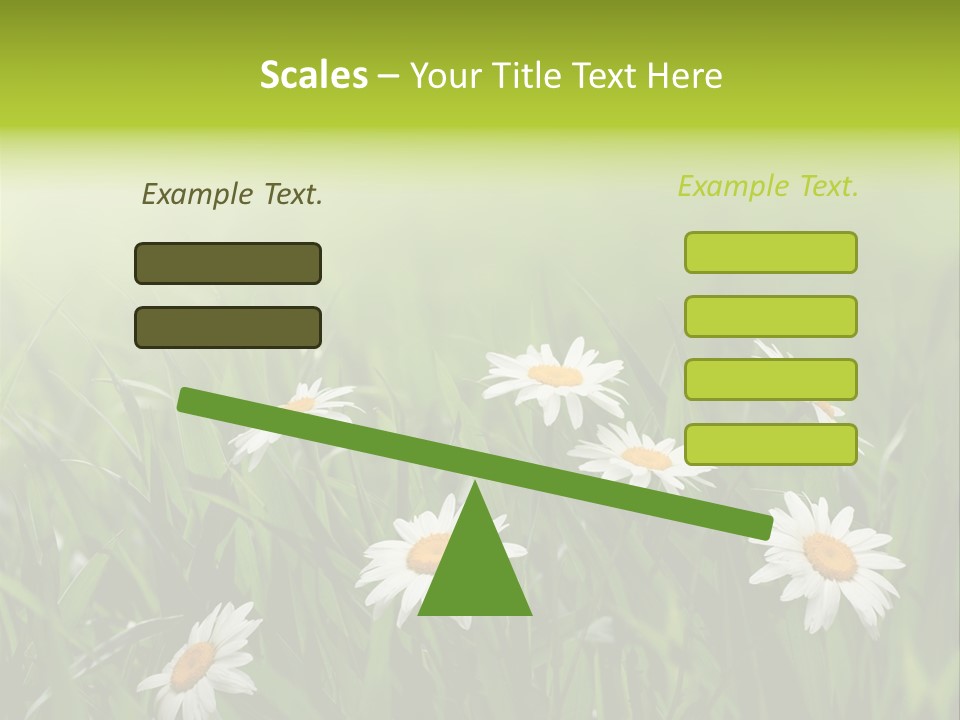 Daisy Beauty Herbal PowerPoint Template