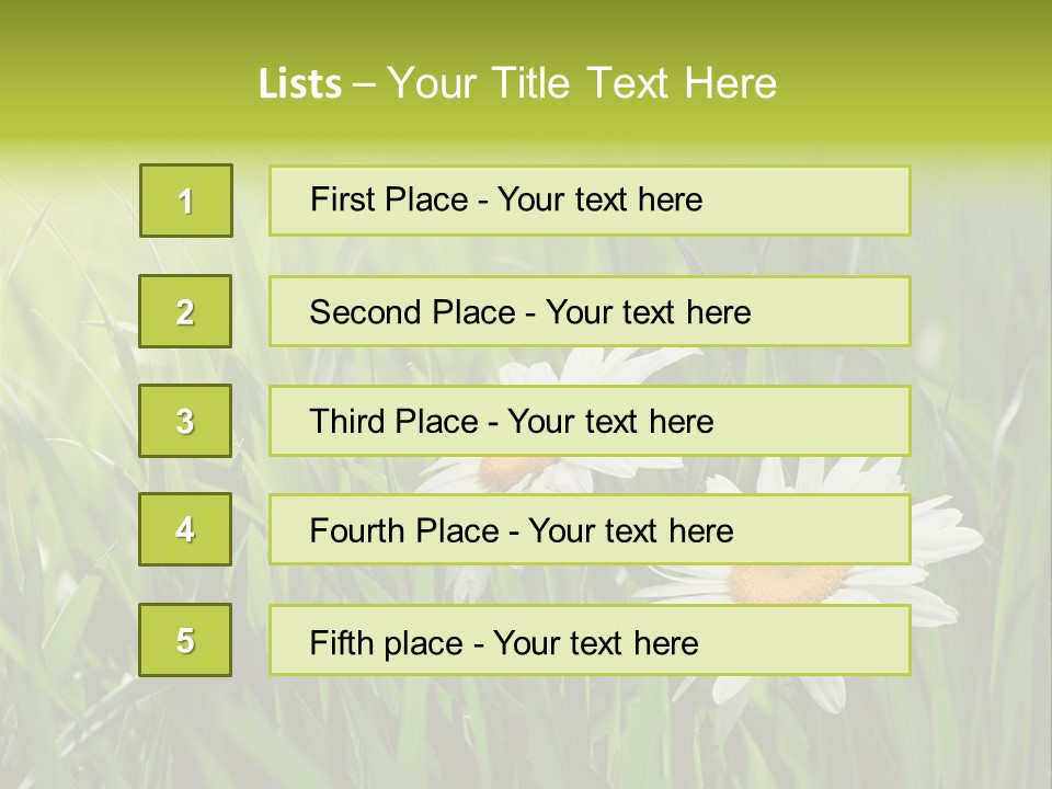 Bud Meadow Medicine PowerPoint Template