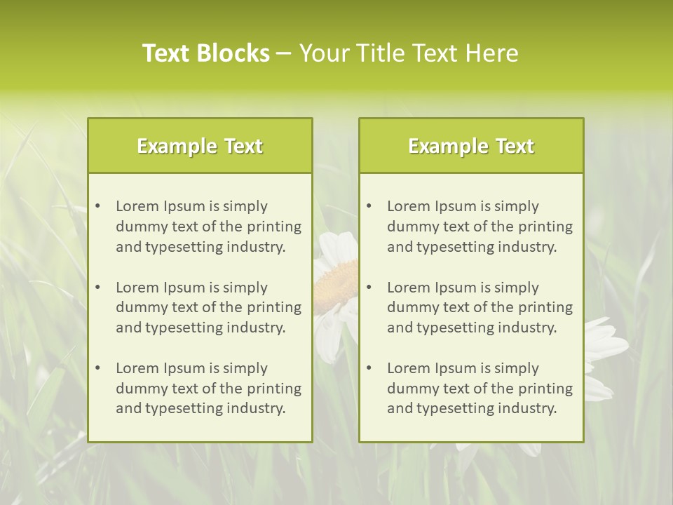 Bud Meadow Medicine PowerPoint Template