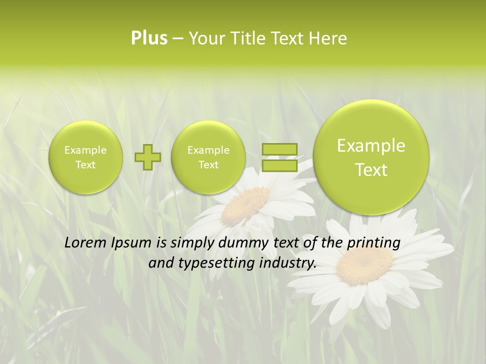 Bud Meadow Medicine PowerPoint Template
