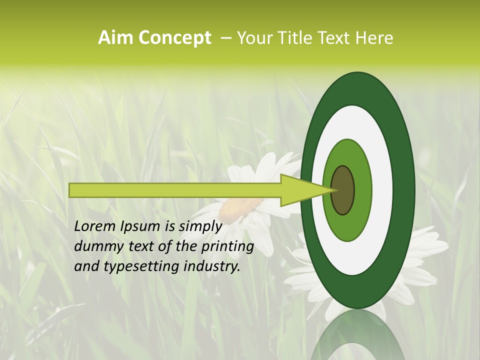 Bud Meadow Medicine PowerPoint Template