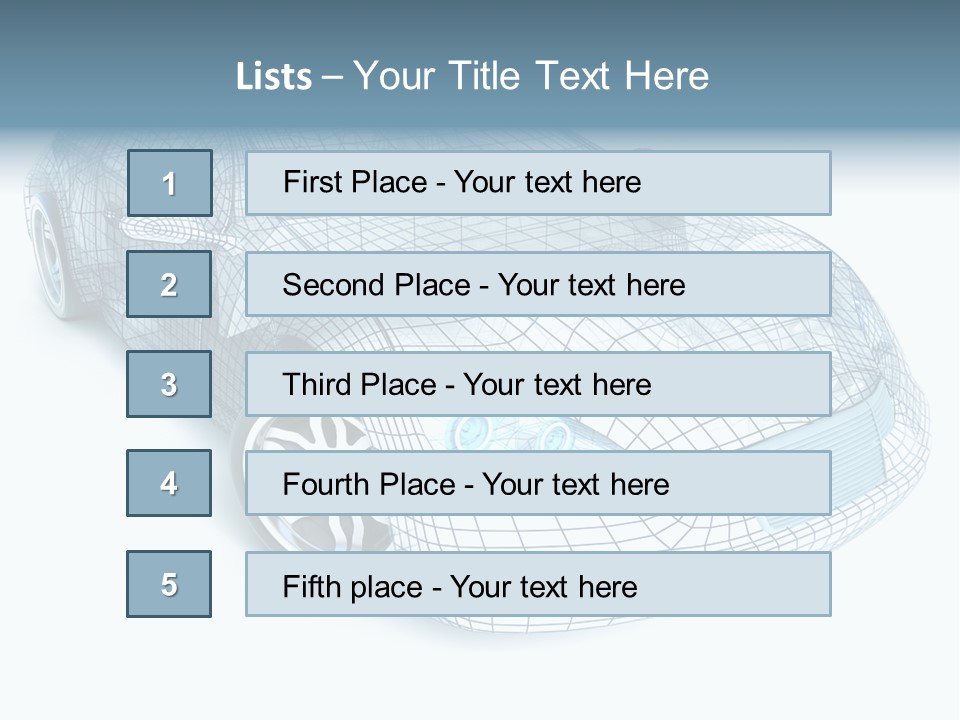 Design Innovation Auto PowerPoint Template