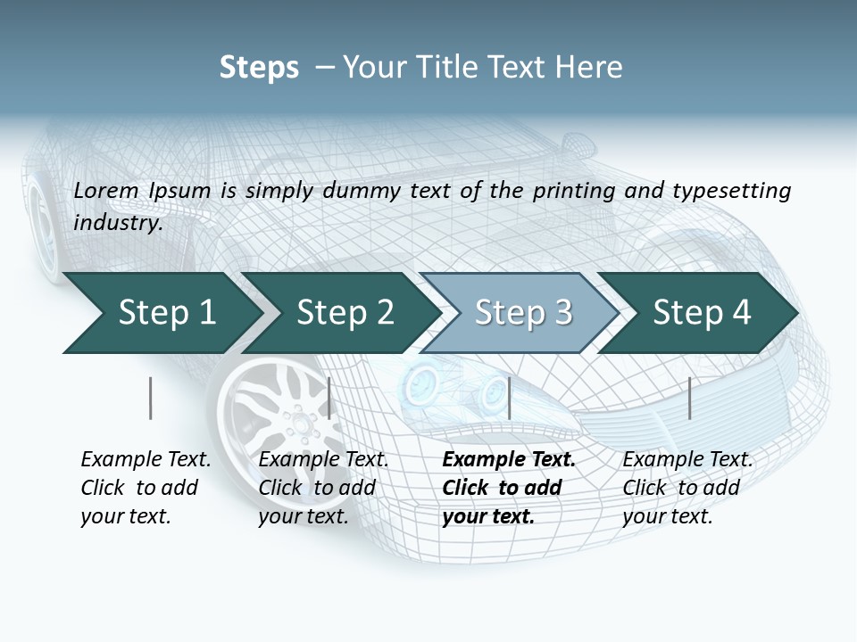 Design Innovation Auto PowerPoint Template