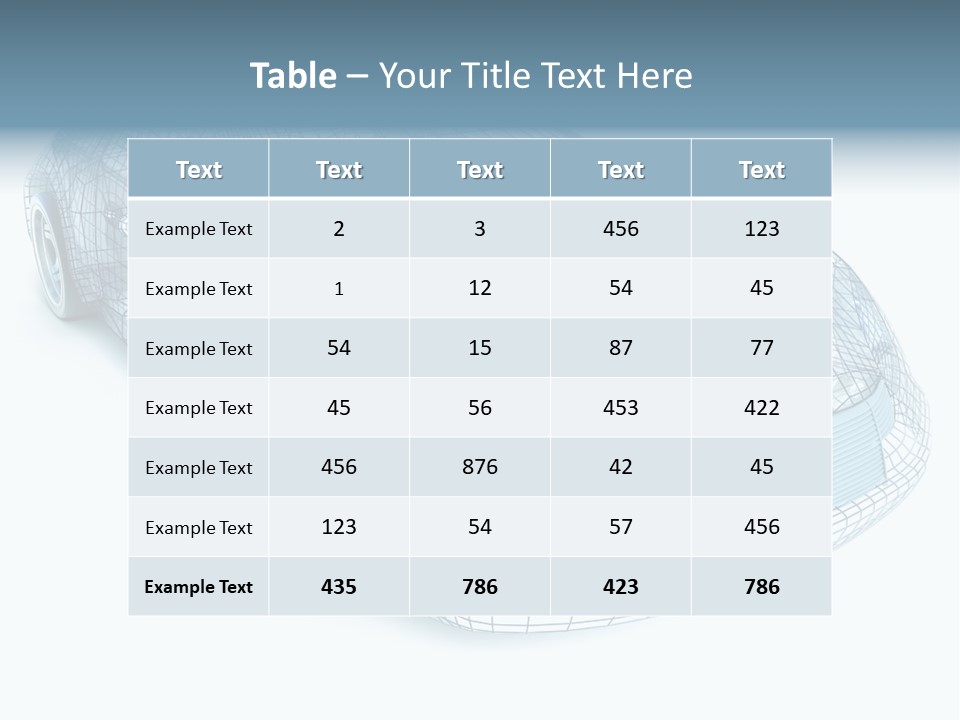 Design Innovation Auto PowerPoint Template