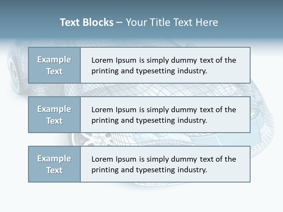 Design Innovation Auto PowerPoint Template