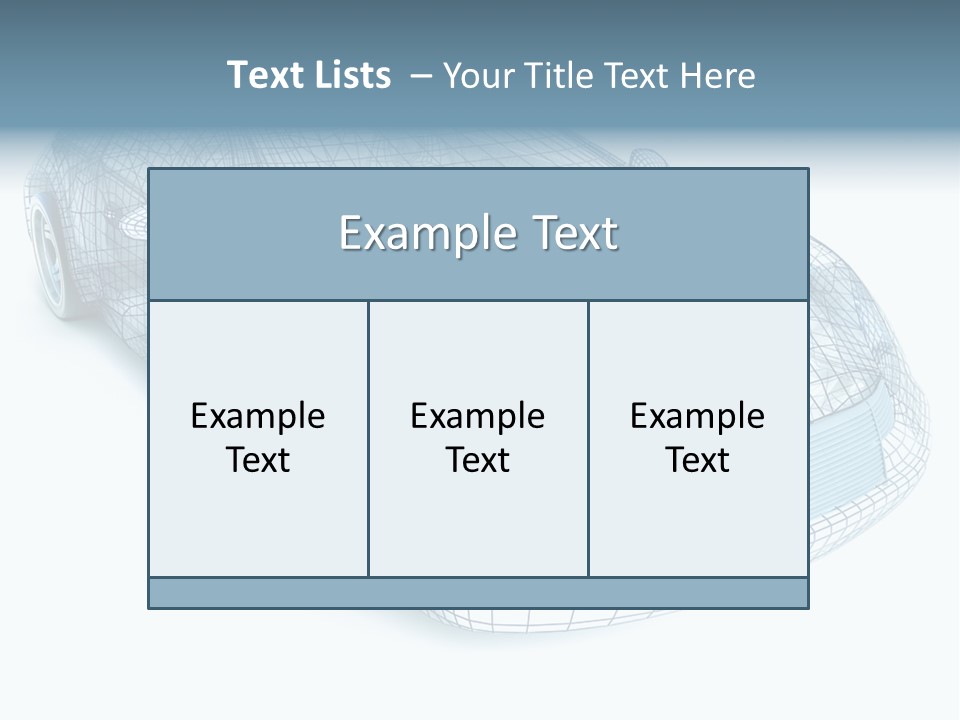 Design Innovation Auto PowerPoint Template