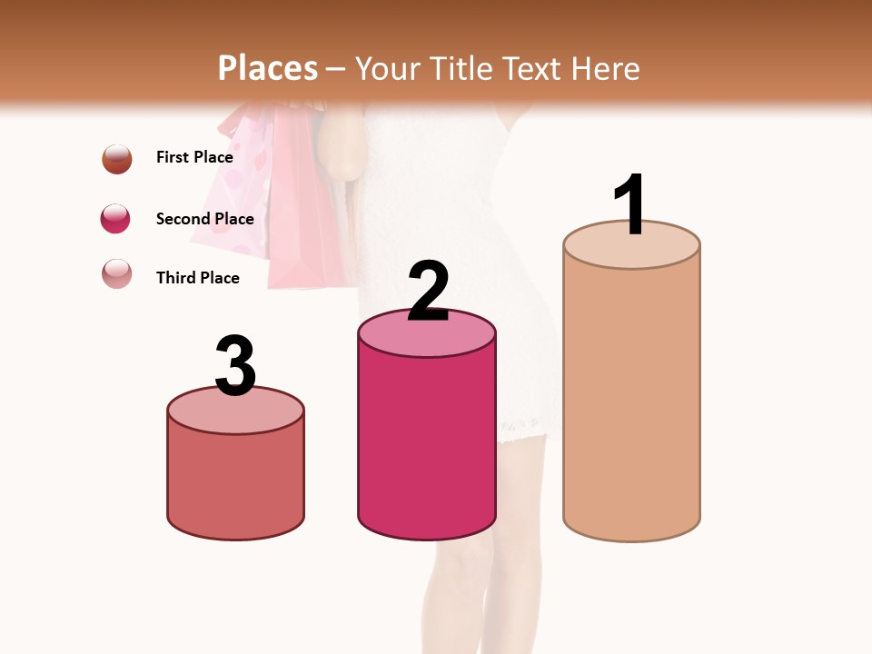 Retail Blond Bright PowerPoint Template