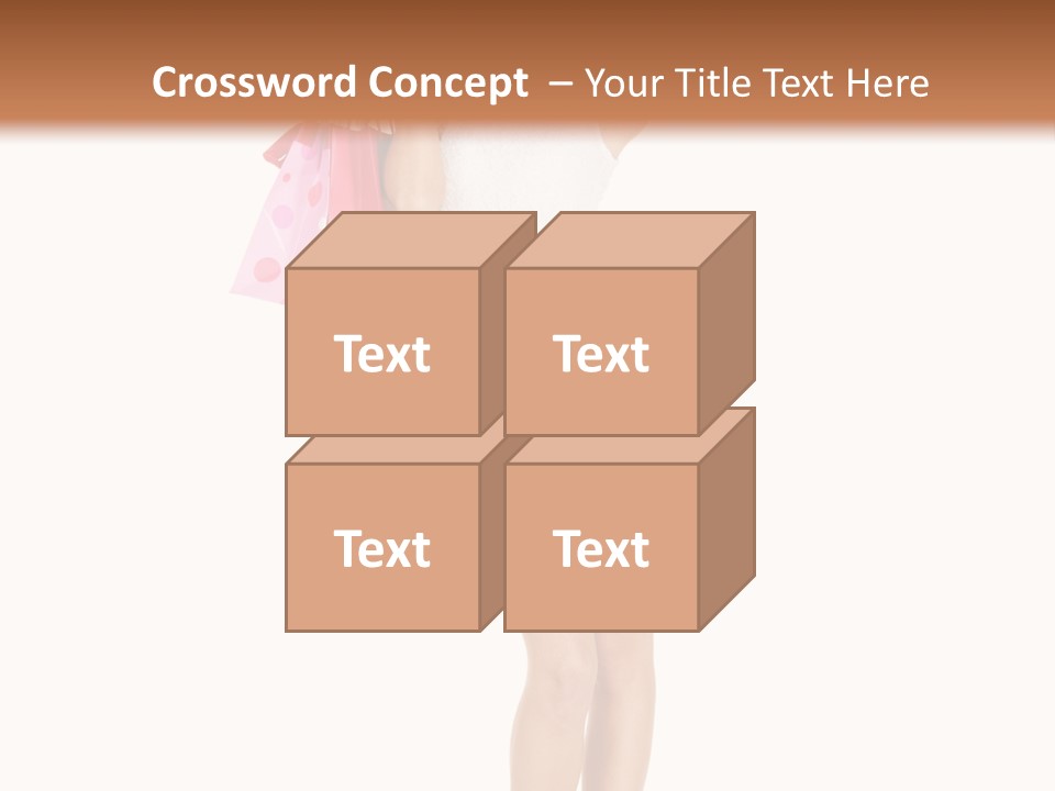 Retail Blond Bright PowerPoint Template