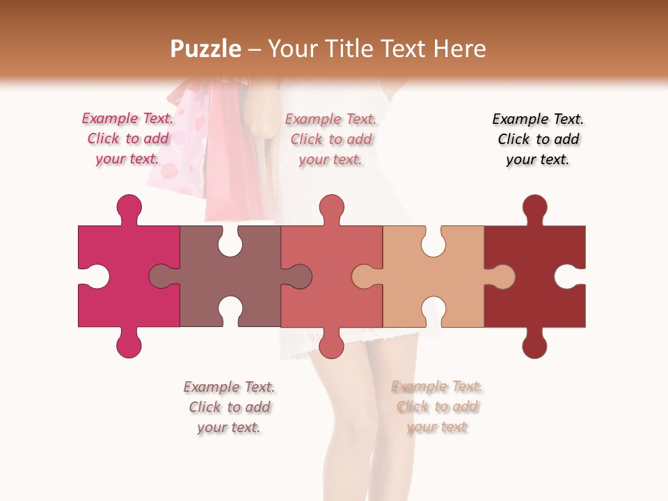 Retail Blond Bright PowerPoint Template