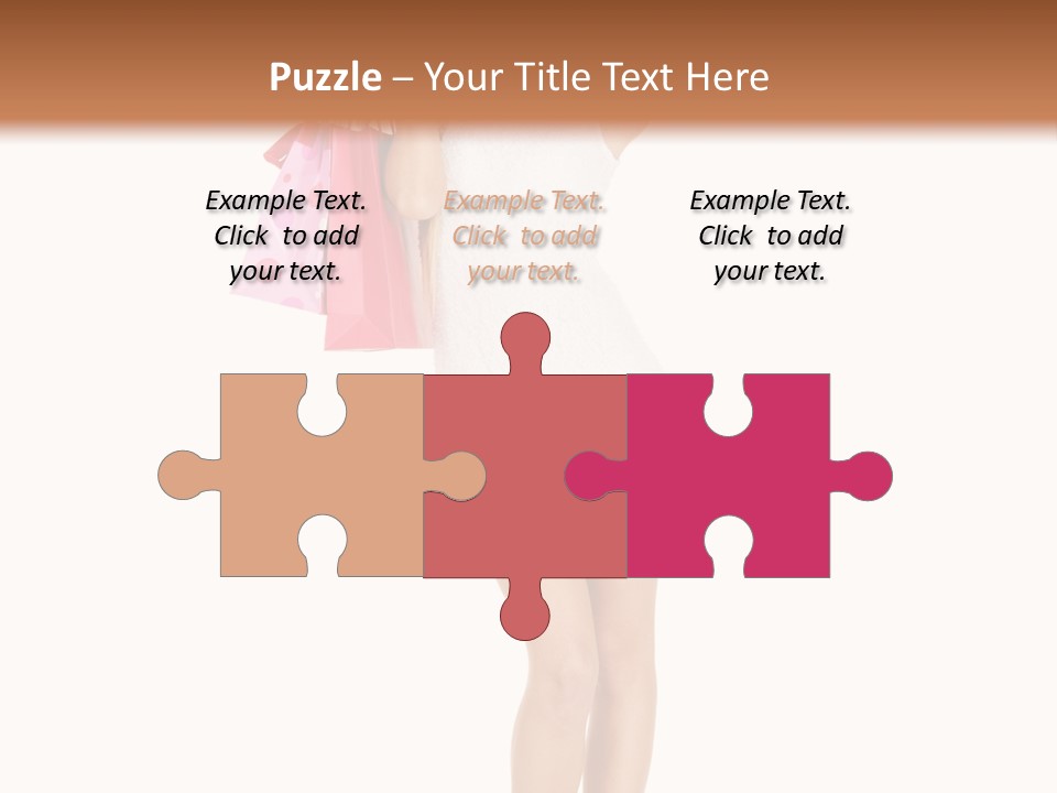 Retail Blond Bright PowerPoint Template