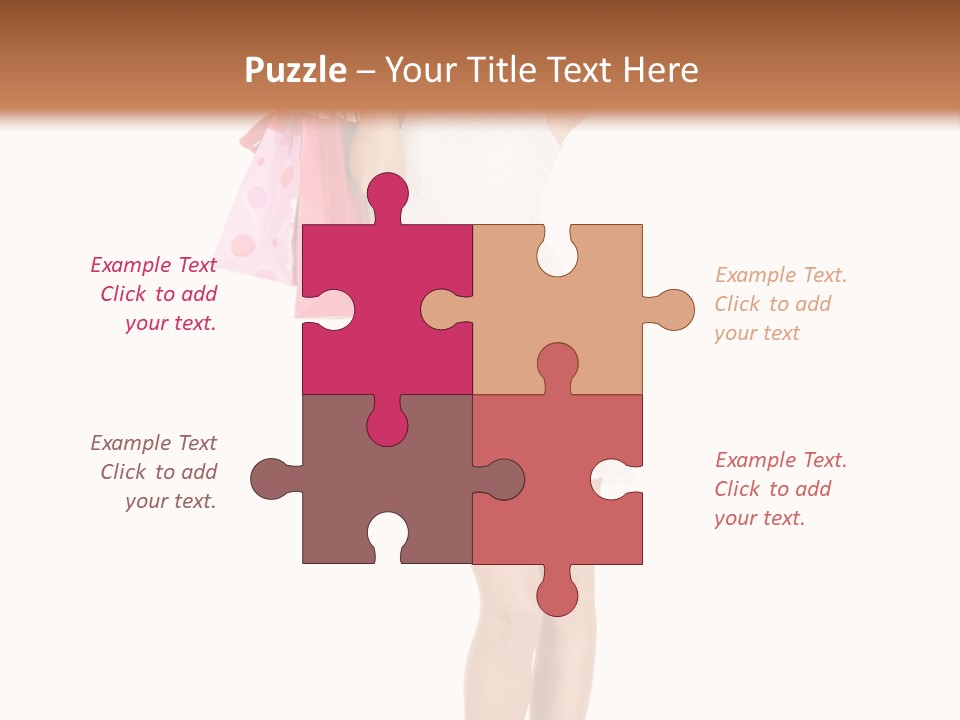 Retail Blond Bright PowerPoint Template