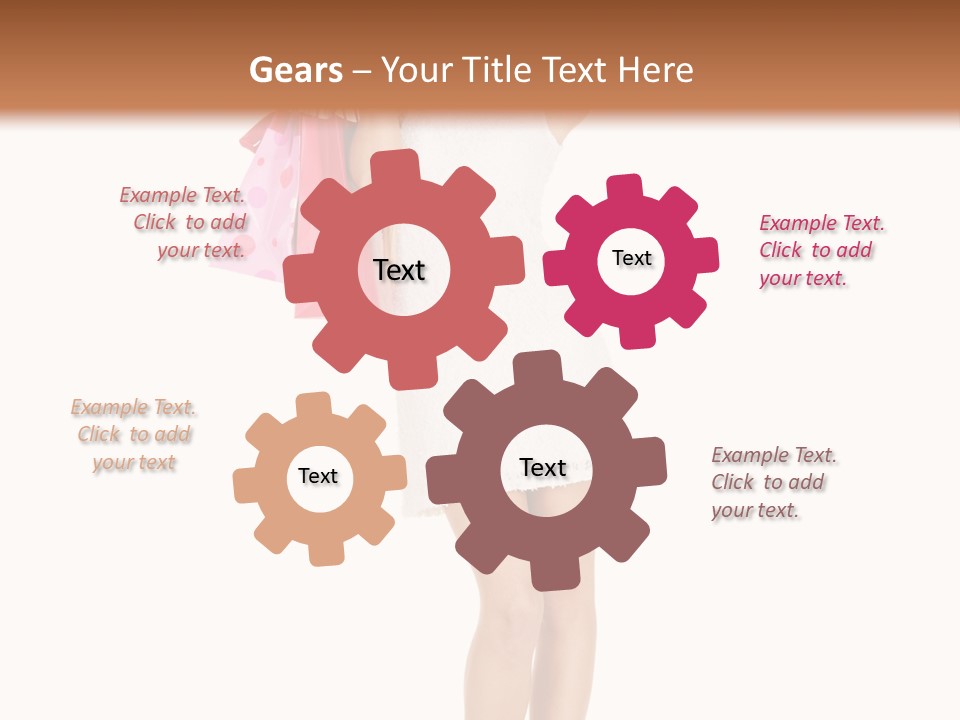 Retail Blond Bright PowerPoint Template