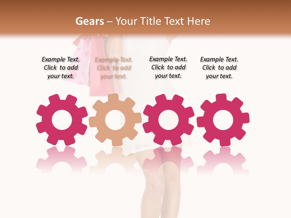 Retail Blond Bright PowerPoint Template