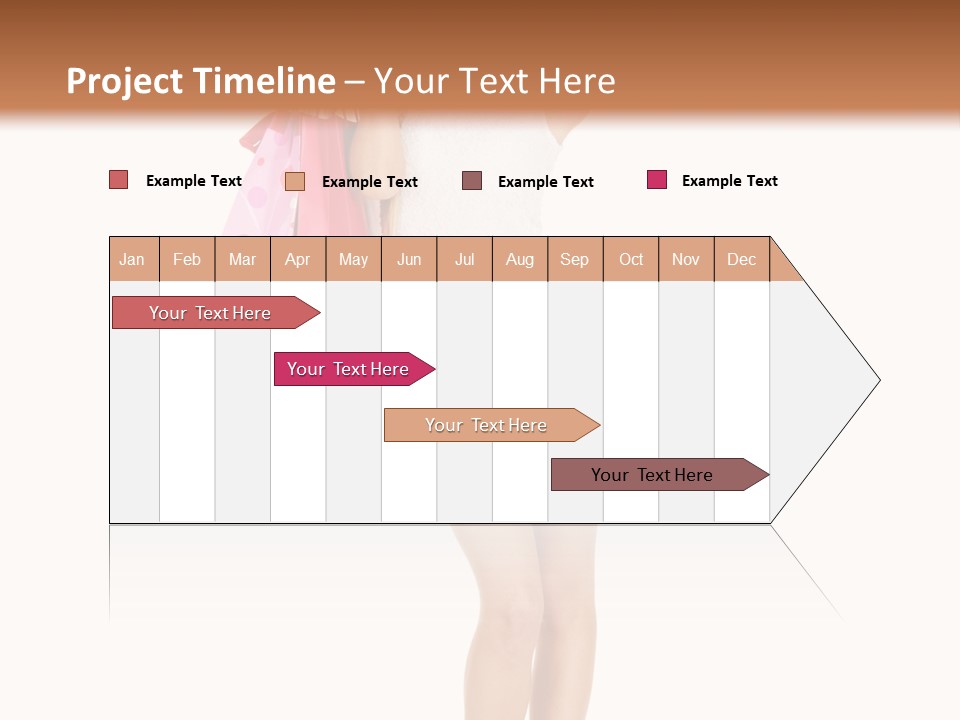 Retail Blond Bright PowerPoint Template