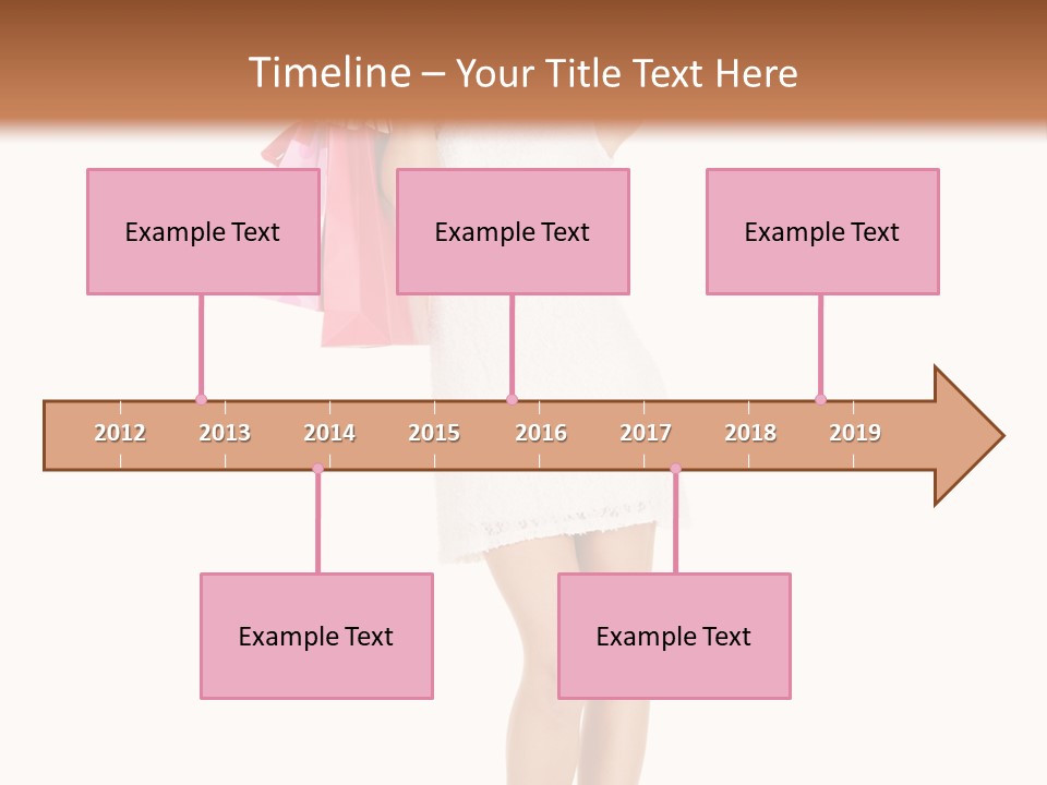 Retail Blond Bright PowerPoint Template