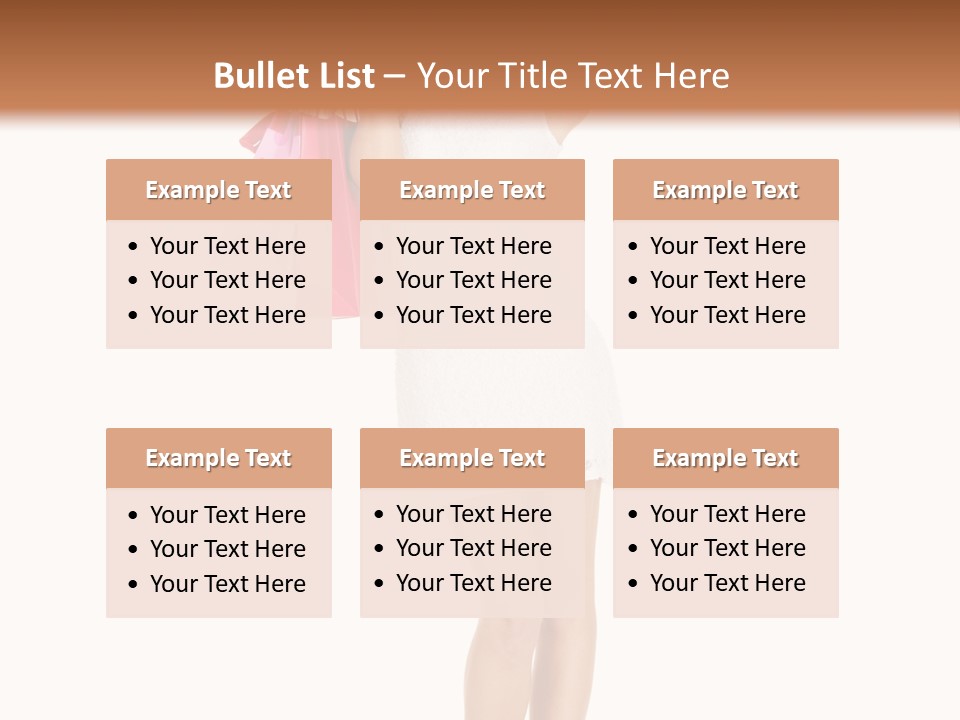 Retail Blond Bright PowerPoint Template