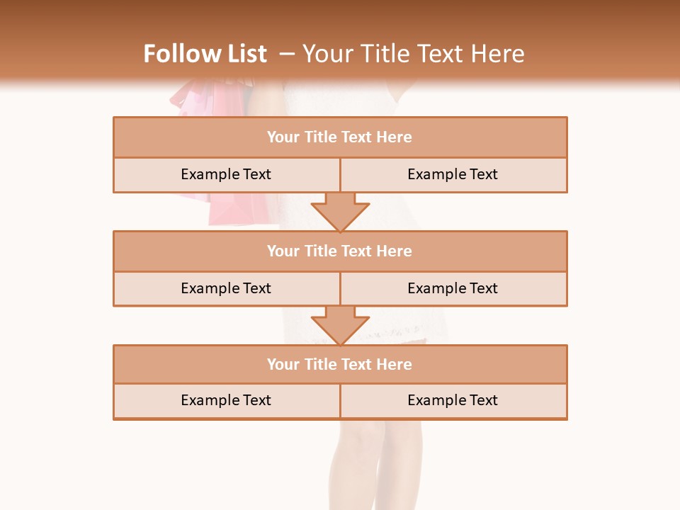 Retail Blond Bright PowerPoint Template