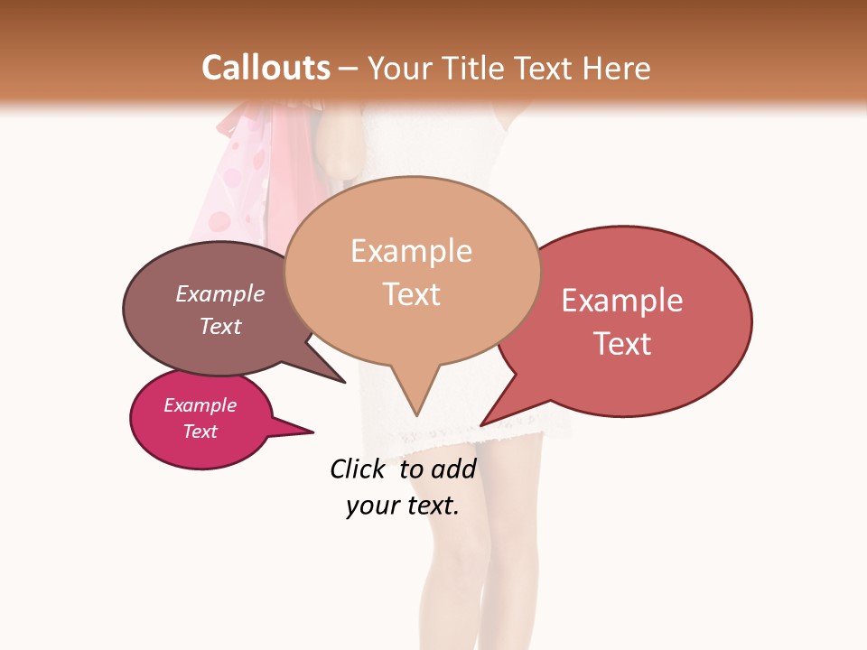 Retail Blond Bright PowerPoint Template