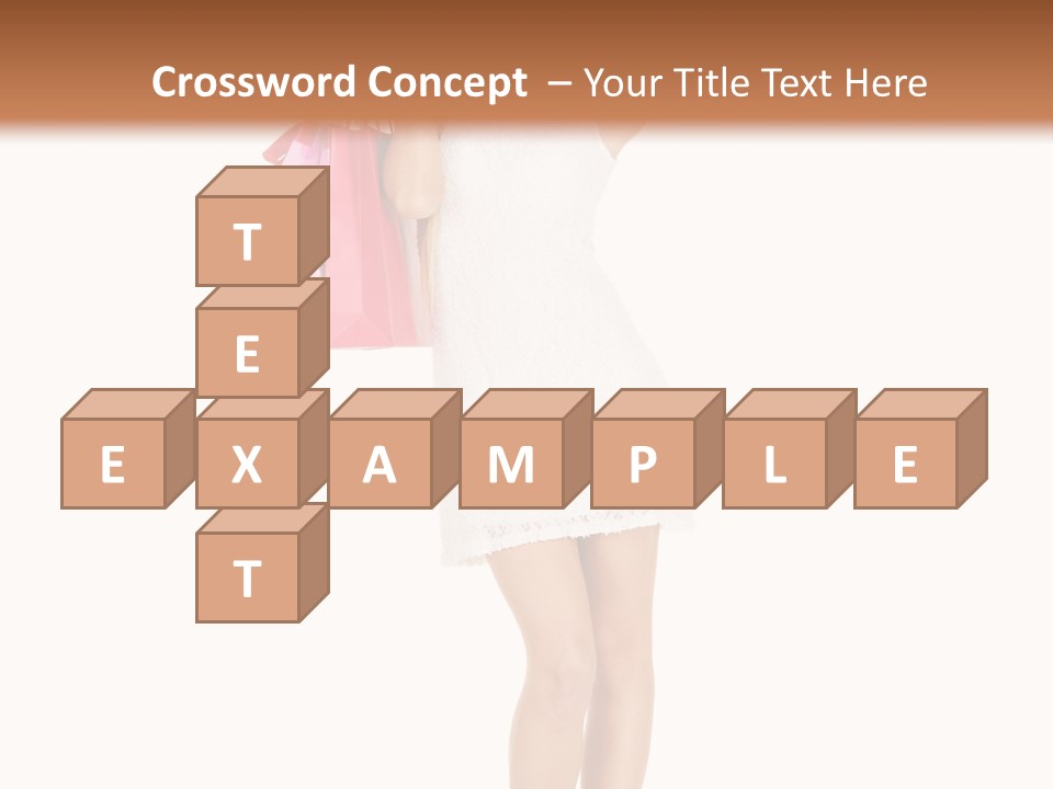 Retail Blond Bright PowerPoint Template