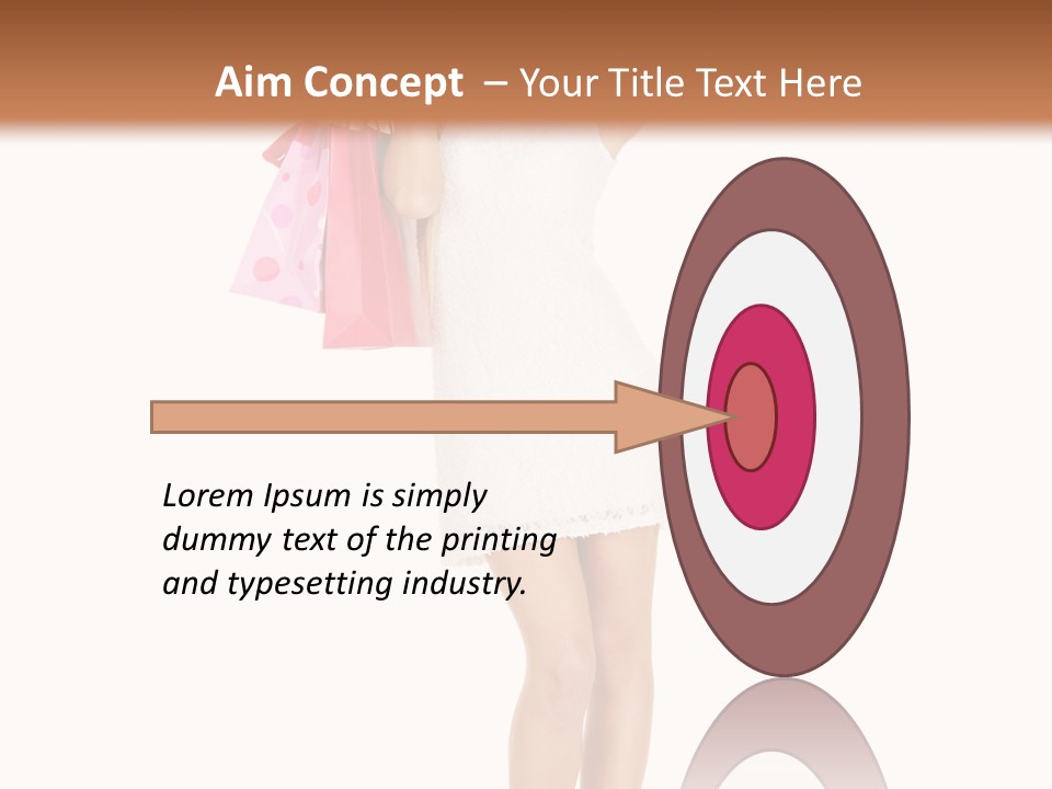 Retail Blond Bright PowerPoint Template