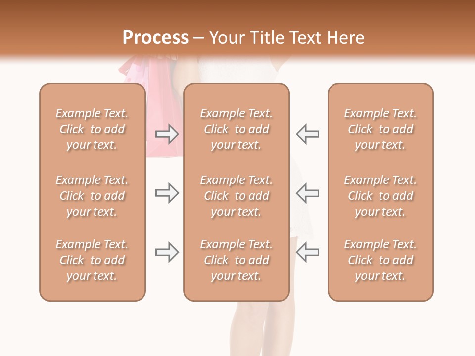 Retail Blond Bright PowerPoint Template