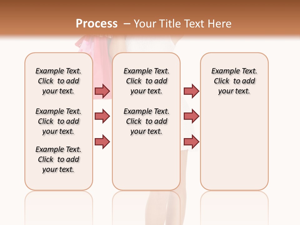 Retail Blond Bright PowerPoint Template