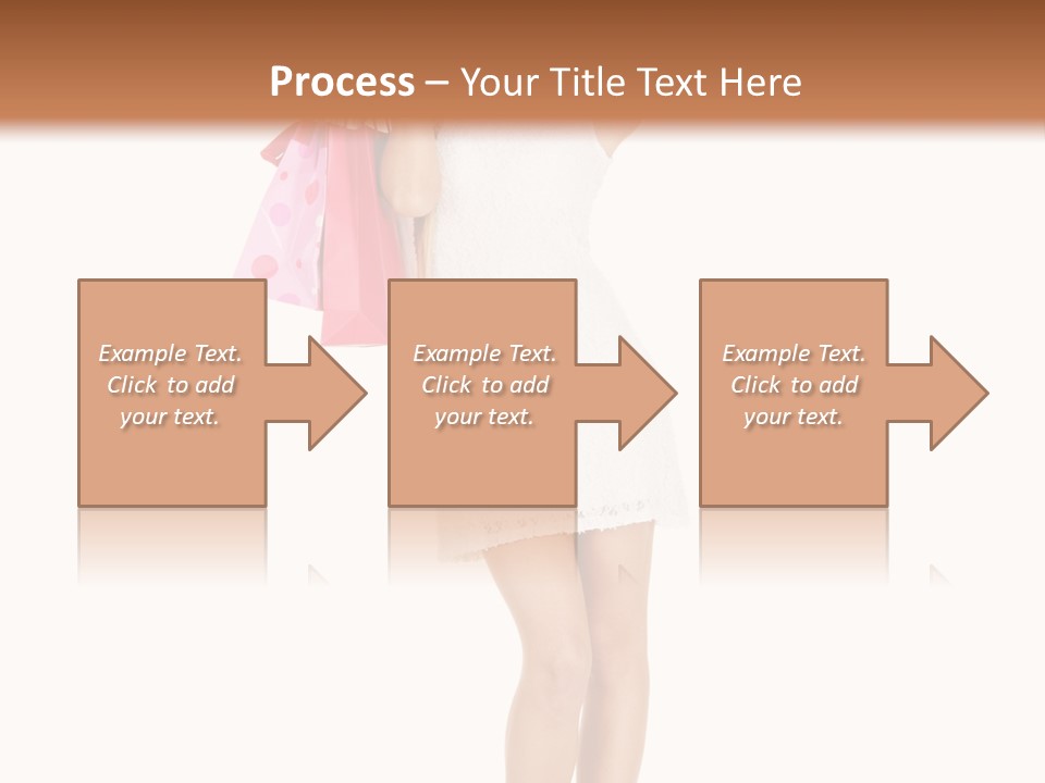 Retail Blond Bright PowerPoint Template