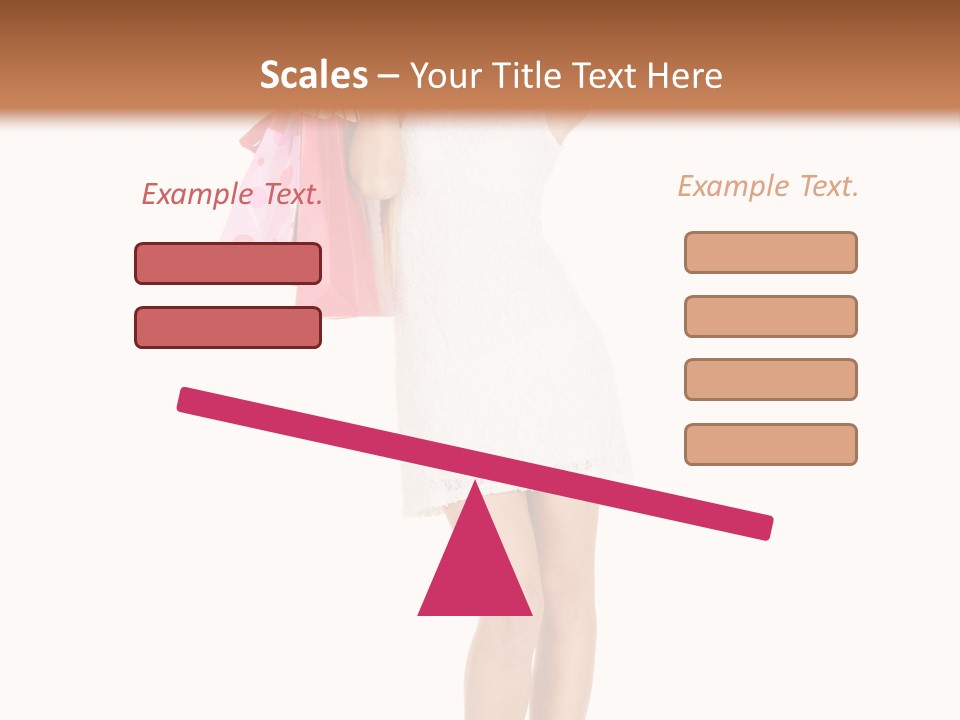 Retail Blond Bright PowerPoint Template