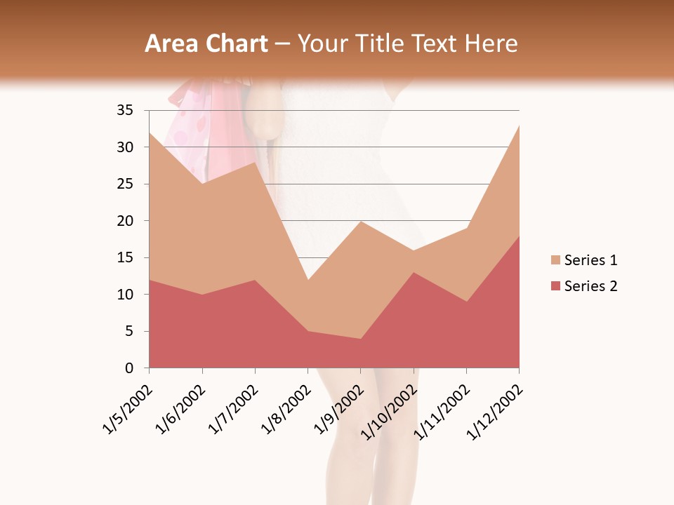 Retail Blond Bright PowerPoint Template