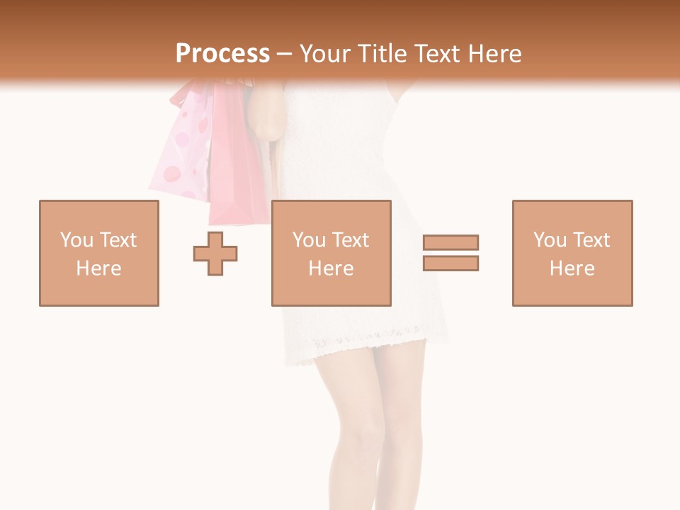 Retail Blond Bright PowerPoint Template