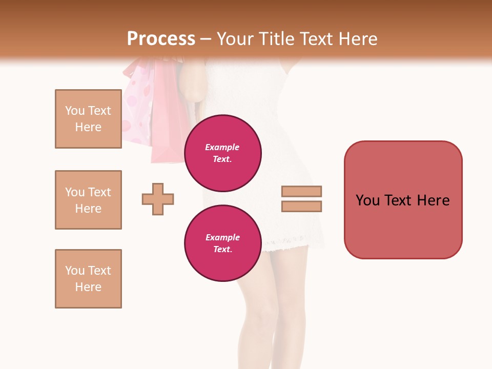 Retail Blond Bright PowerPoint Template