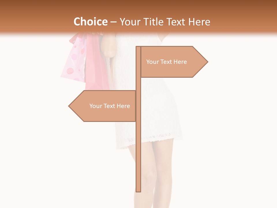 Retail Blond Bright PowerPoint Template