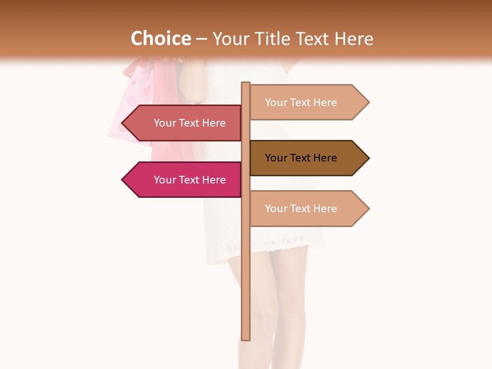 Retail Blond Bright PowerPoint Template